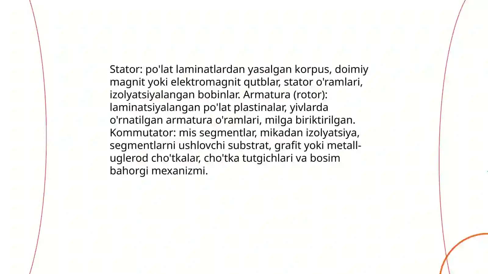 O’zgarmas to’k dvigatellari va turlari ishlash prinsplari 4