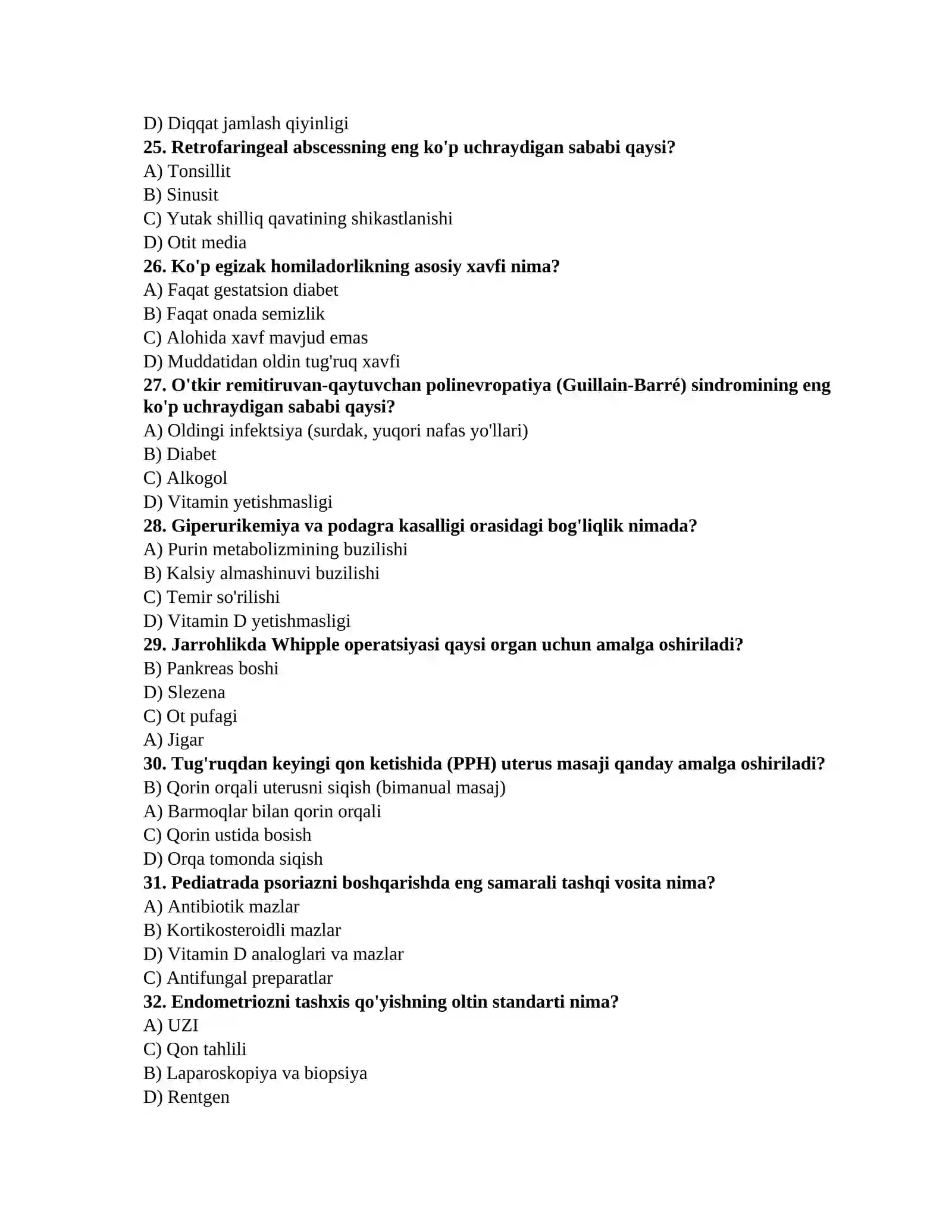 Laboratoriya diagnostika savollari 4