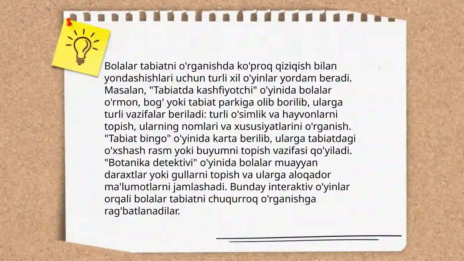 Tabiat bilan tanishtrish metodikasi 4
