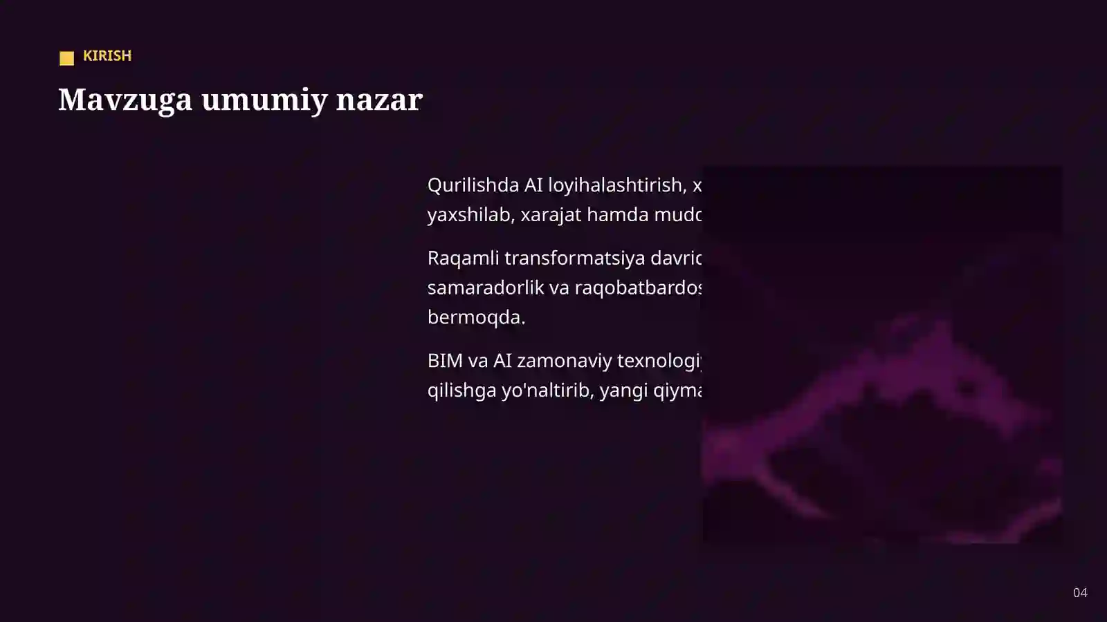 Sun'iy intellekt bo'yicha professional taqdimot 4