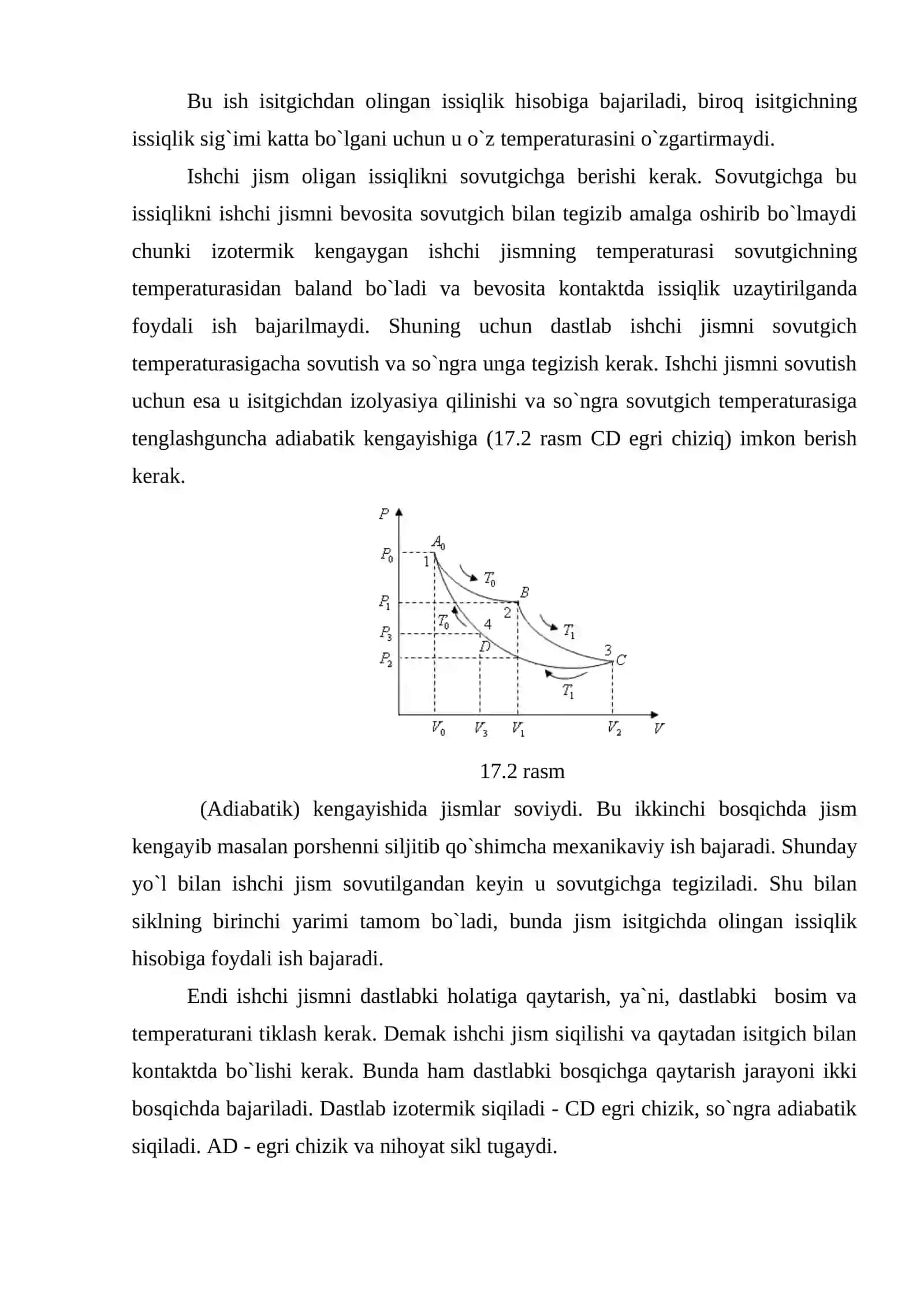 Issiqlikni mexanik ishga aylanishi 4