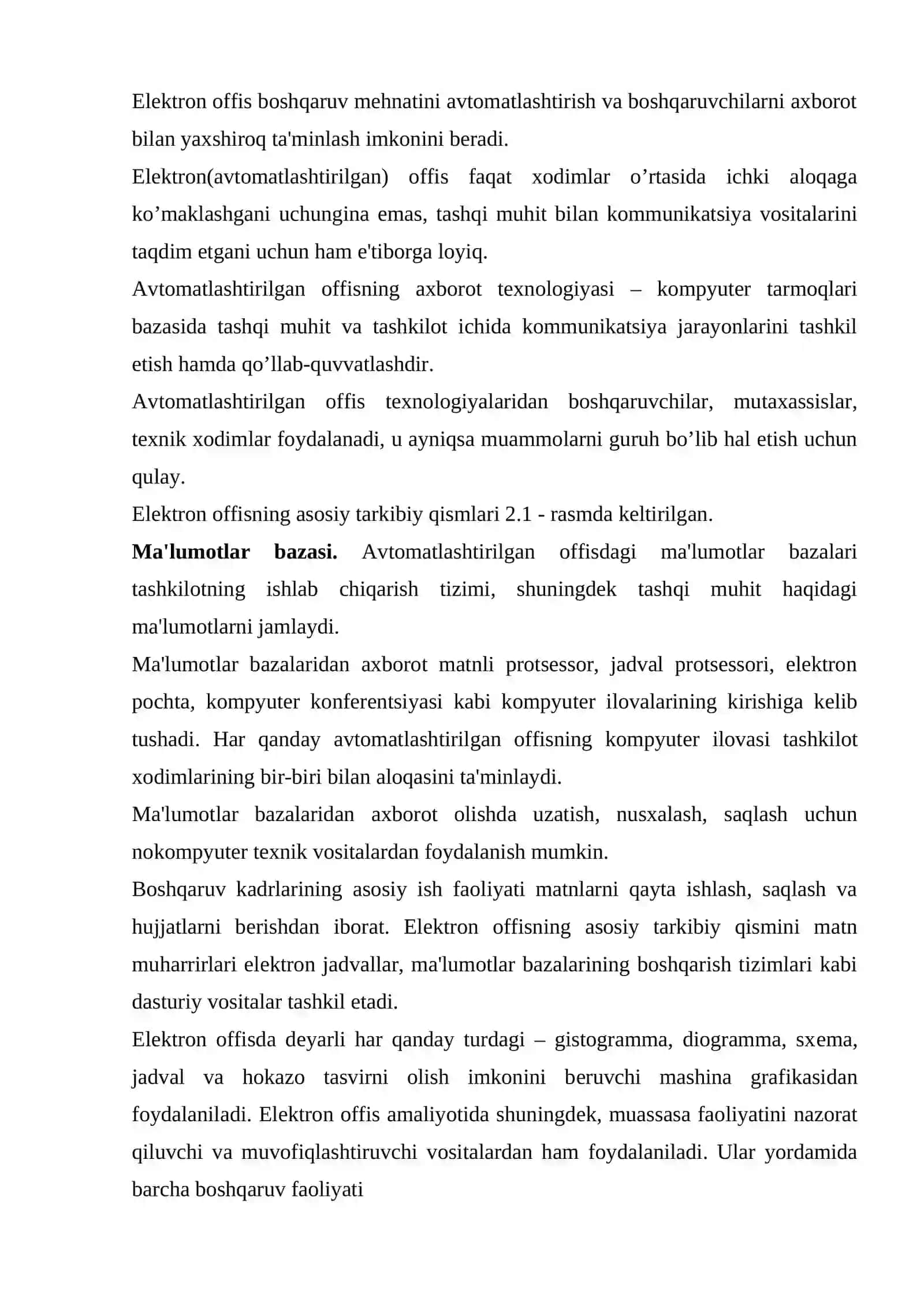 Boshqaruvda axborot tеxnologiyalari 4