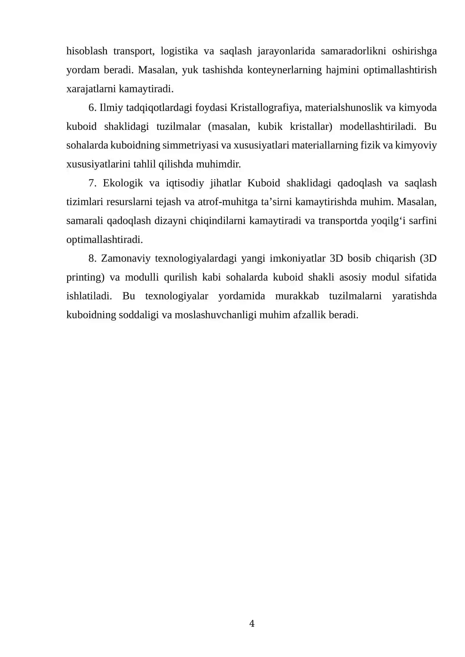 TO‘G‘RI BURCHAKLI PARALLELEPIPED 4