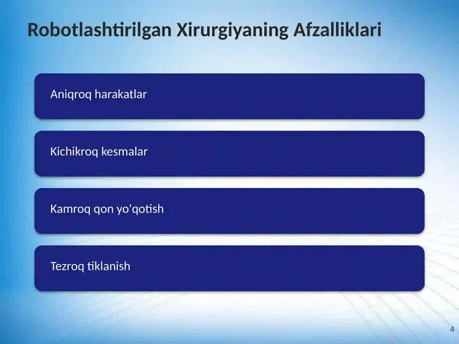 Og'riqsizlantirishning Zamonaviy Usullari 4