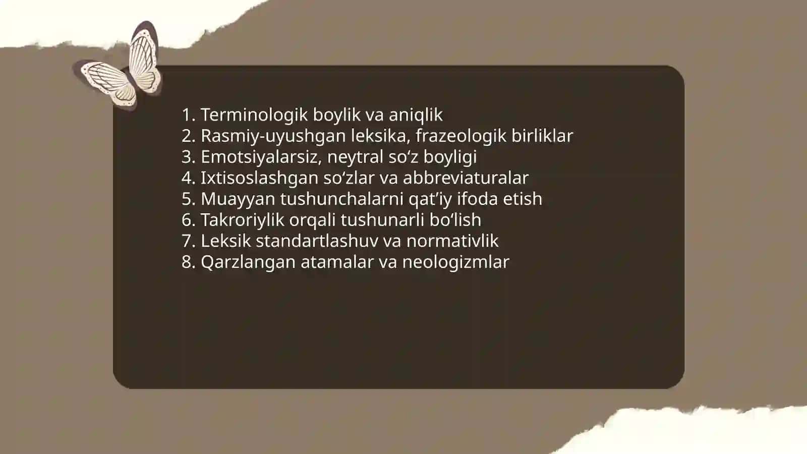 Hujjat tili va uning hususiyatlari 4