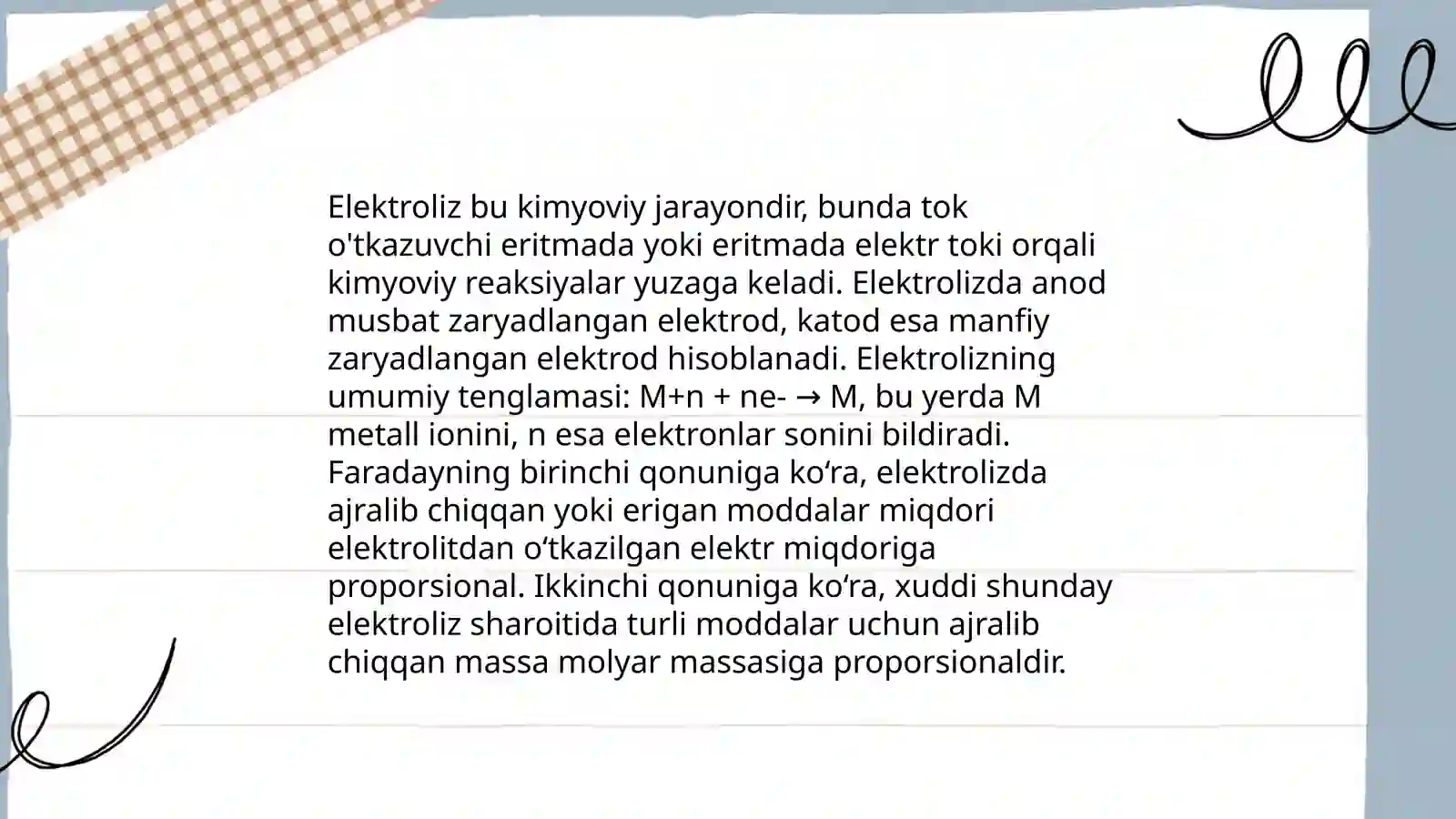 Elektrokimyo va elektroliz 4