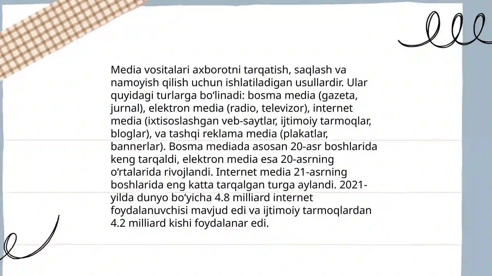 Media savodxonlik 4