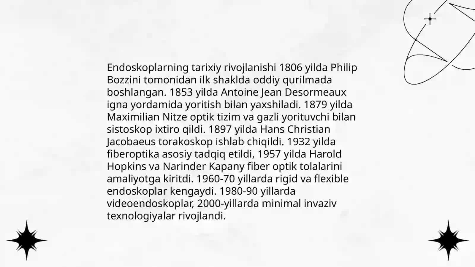 Endoskopiya va endoskoplarning umumiy tushunchasi 4