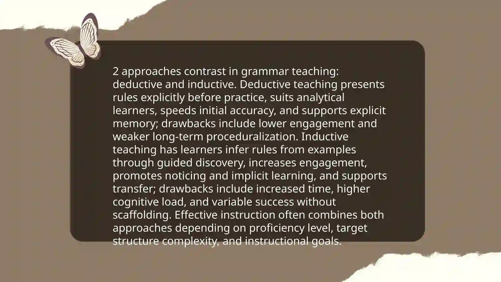 Teaching grammar 4