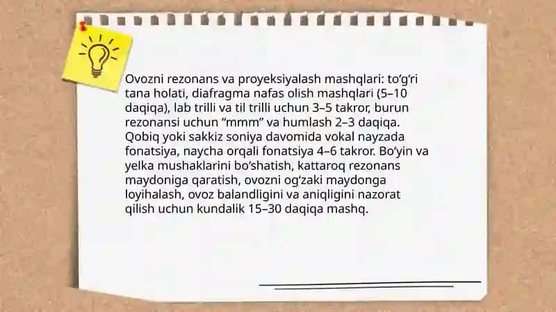 Mashgʻulotlarda ovoz va talaffuz ustida ishlash metodlari va usullari 4