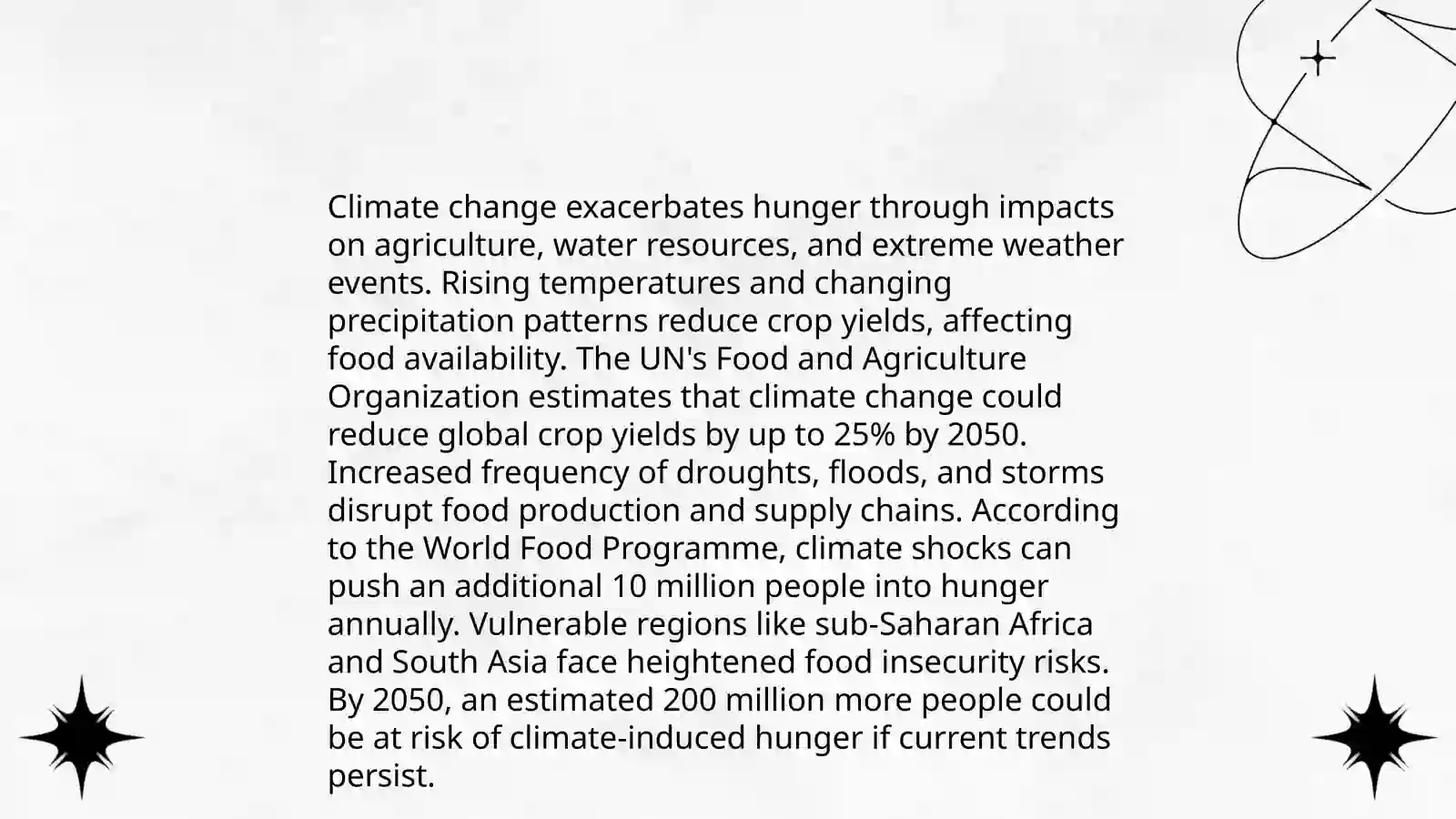 GLOBAL WORLD HUNGER 4