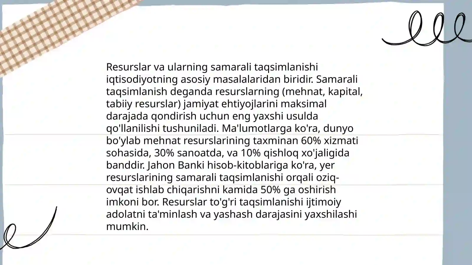 Ishlab chiqarish jarayoni va uning natijalari 4