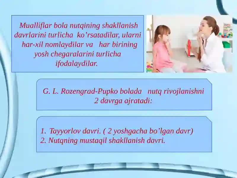 Maktabgacha kichik, oʻrta va katta yoshdagi bolalar nutqini oʻstirishning vazifalari metodlari va vositalari 4