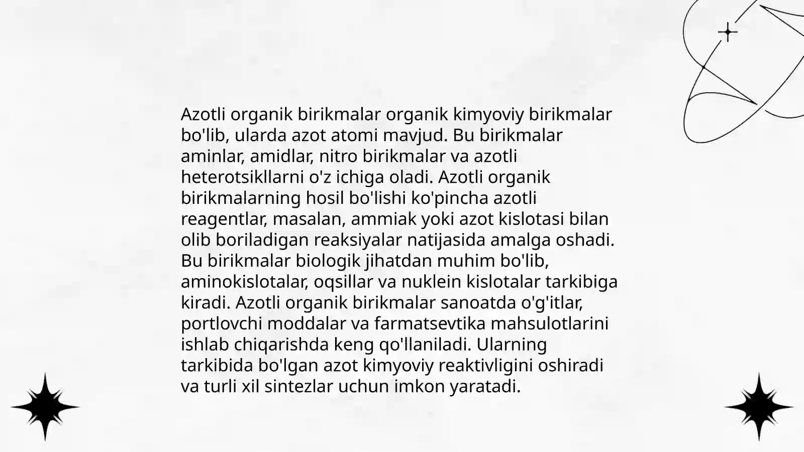 Azotli organik birikmalar 4