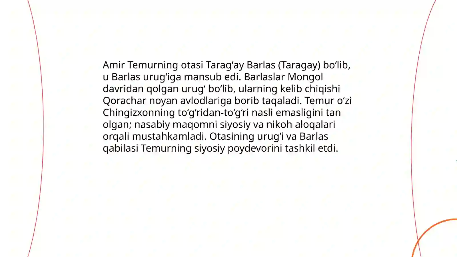 Amir Temur Shajarasi 4