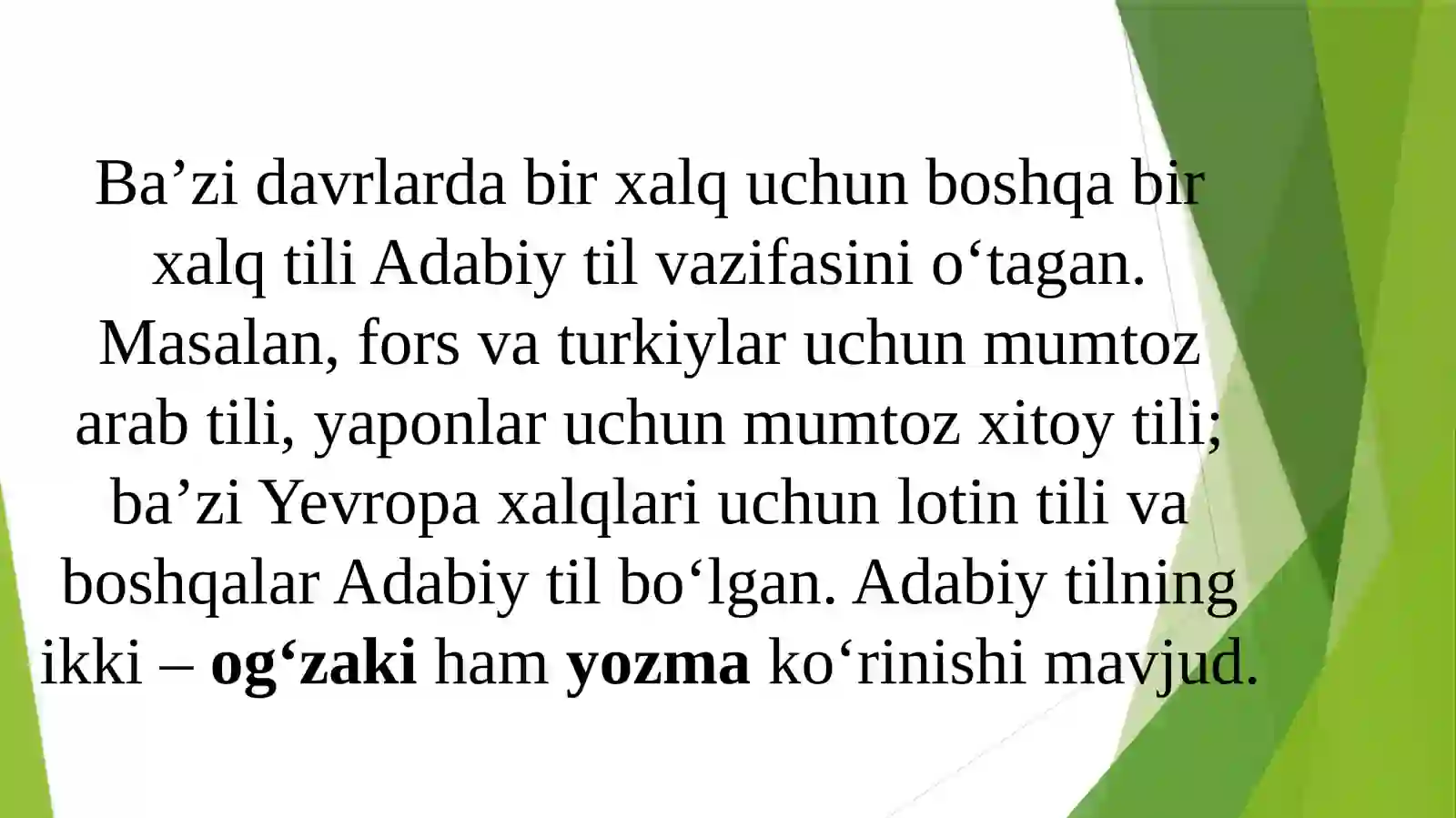 Qaytaishlangan adabiy til 4