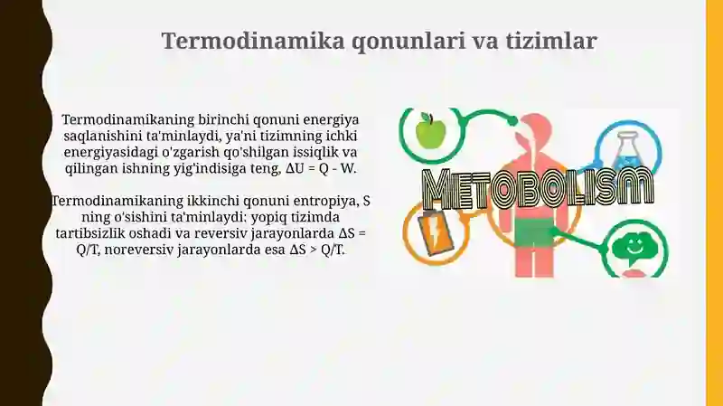 Moddalar va energiya almashinuvi 4