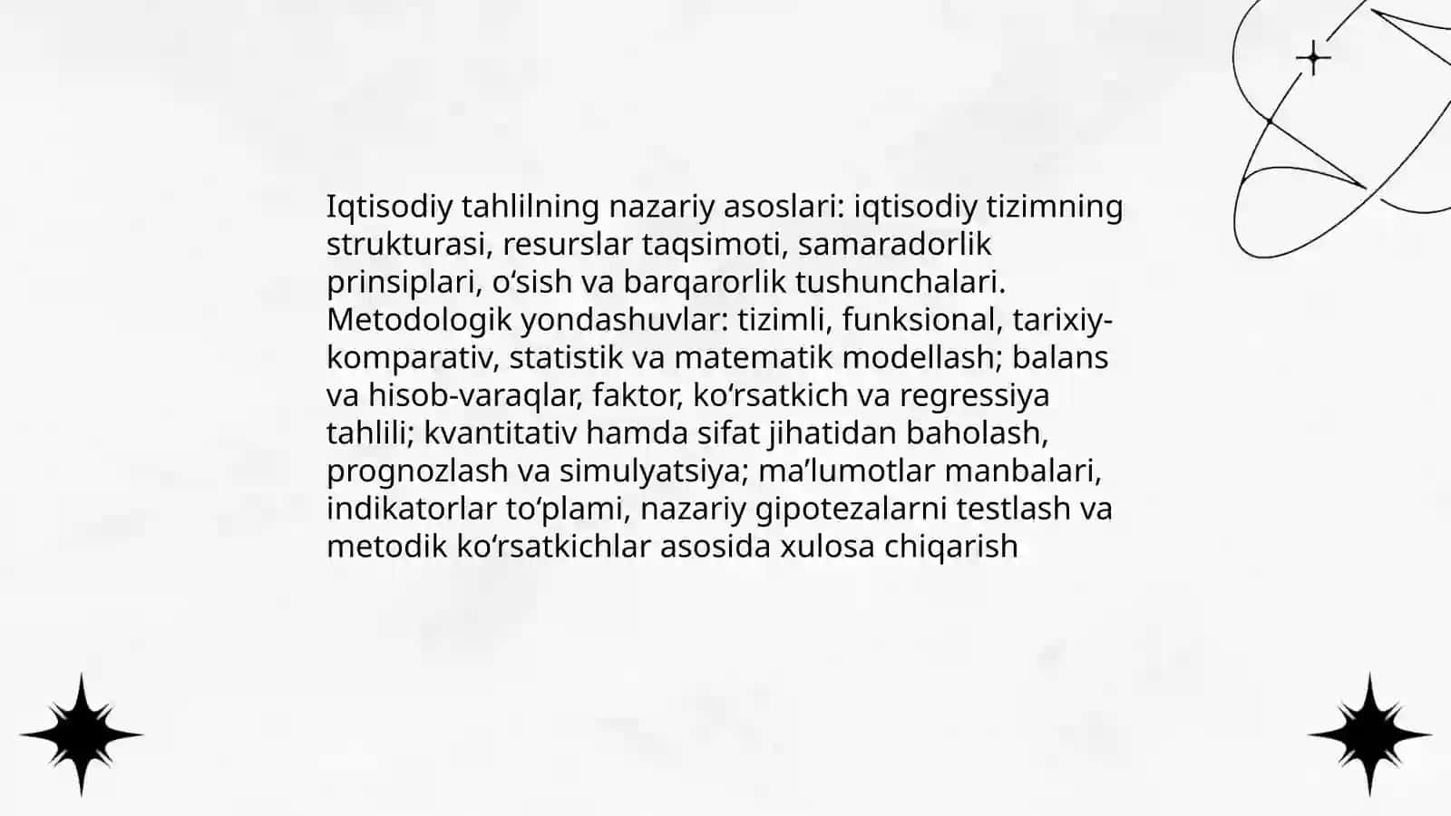 Iqtisodiy tahlilning fan sifatida shakllanishi 4