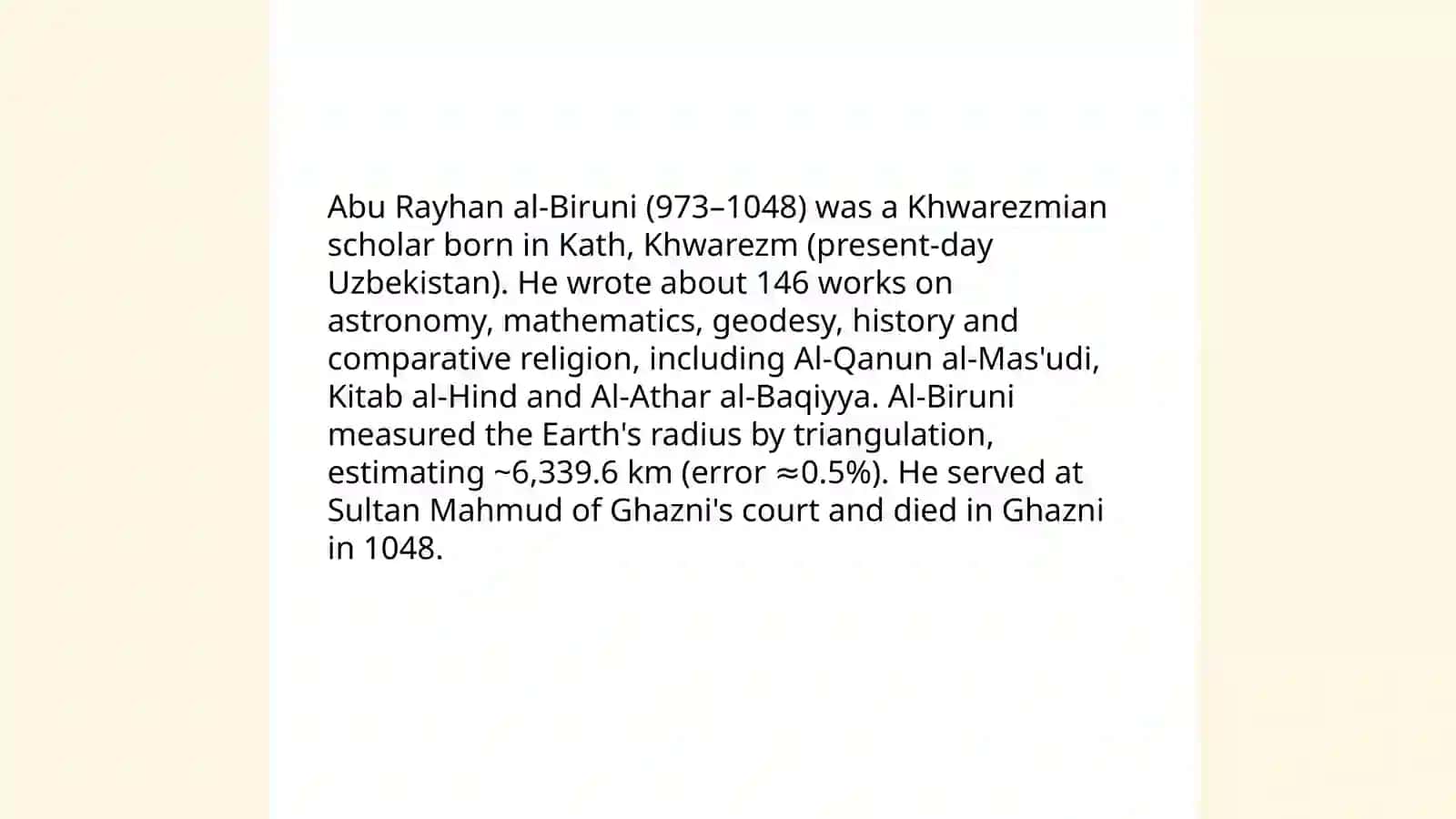 Muhammad ibn Musa al-Khwarizmi 4
