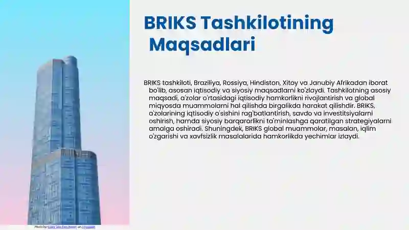Mavzu: Briks tashkiloti 4