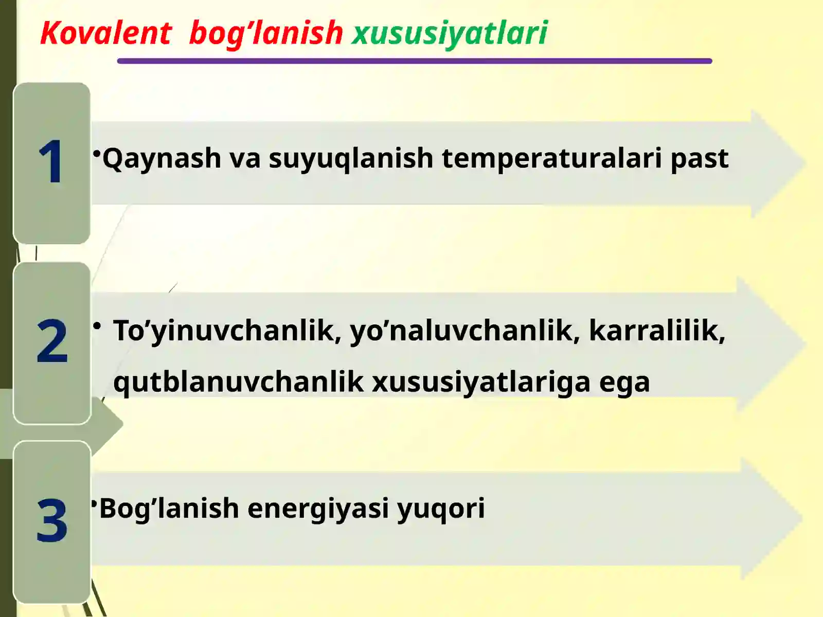 Kimyoviy bog’lanish 4