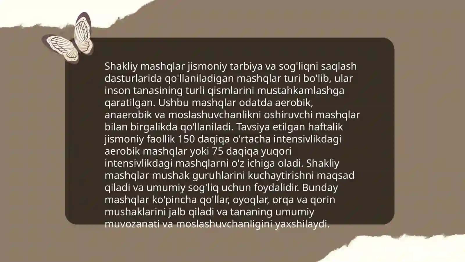 Jismoniy faoliyat va uning ahamiyati 4