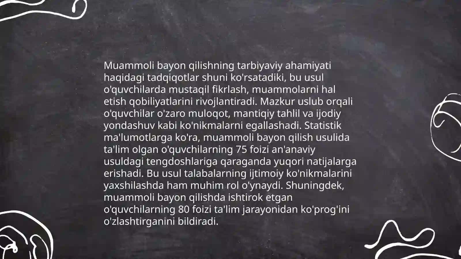 Muammoli bayon qilish nazariyasi 4