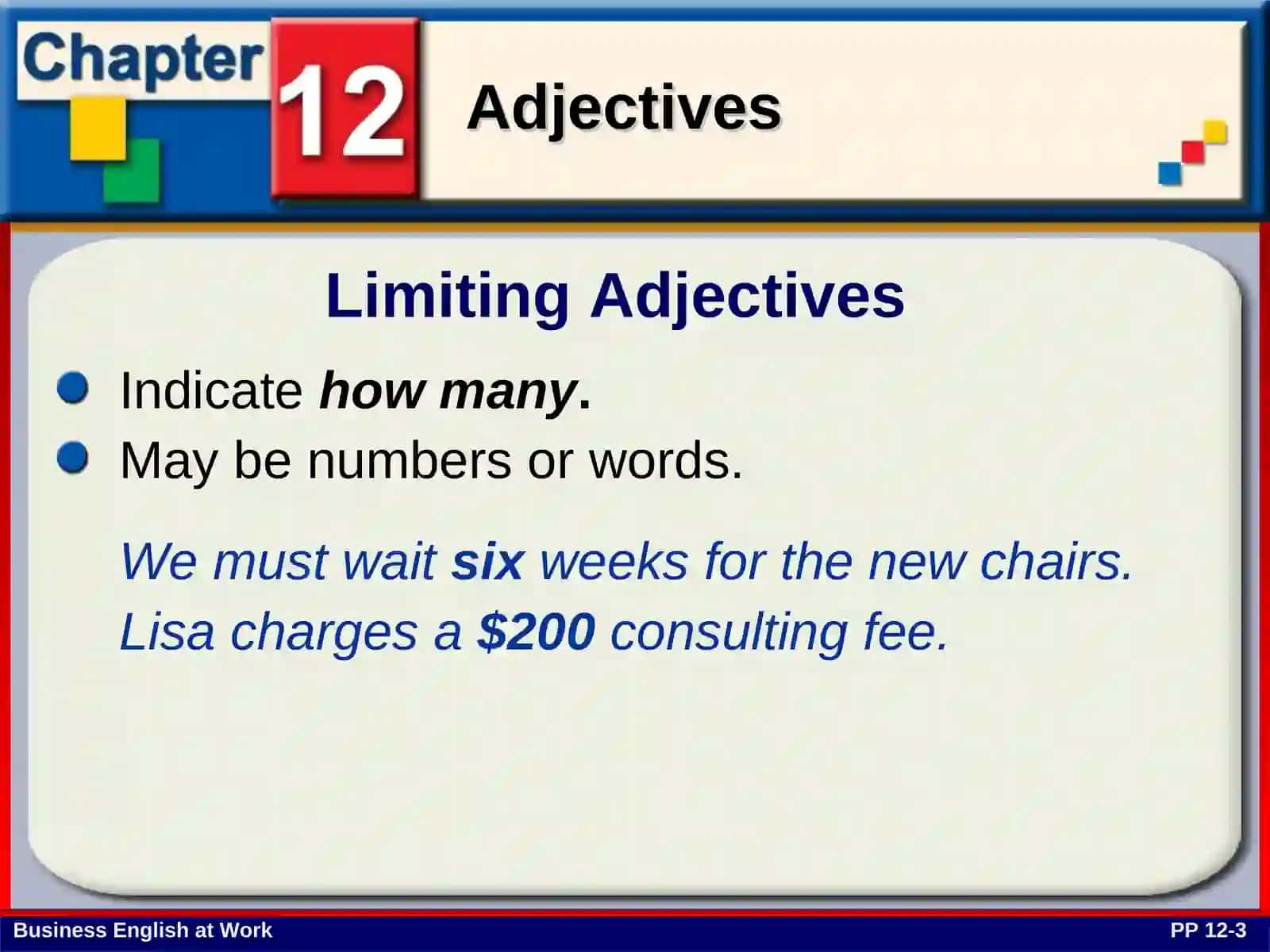 Adjective 4