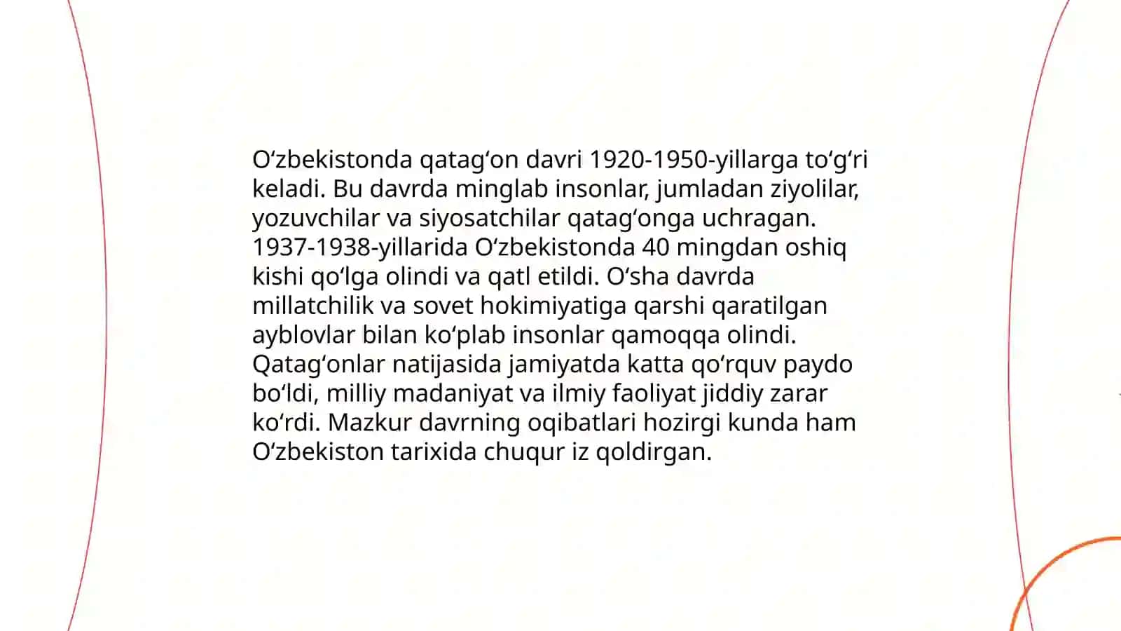 Qatagʻon qurbonlari xotirasi davlat muzeyiga virtual sayohat 4