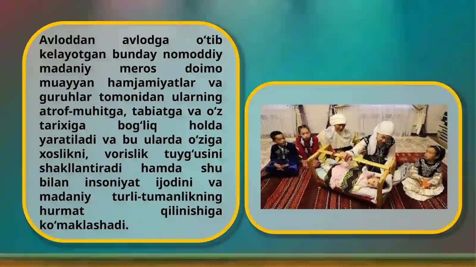 Nomoddiy Madaniy meros tushunchasi 4