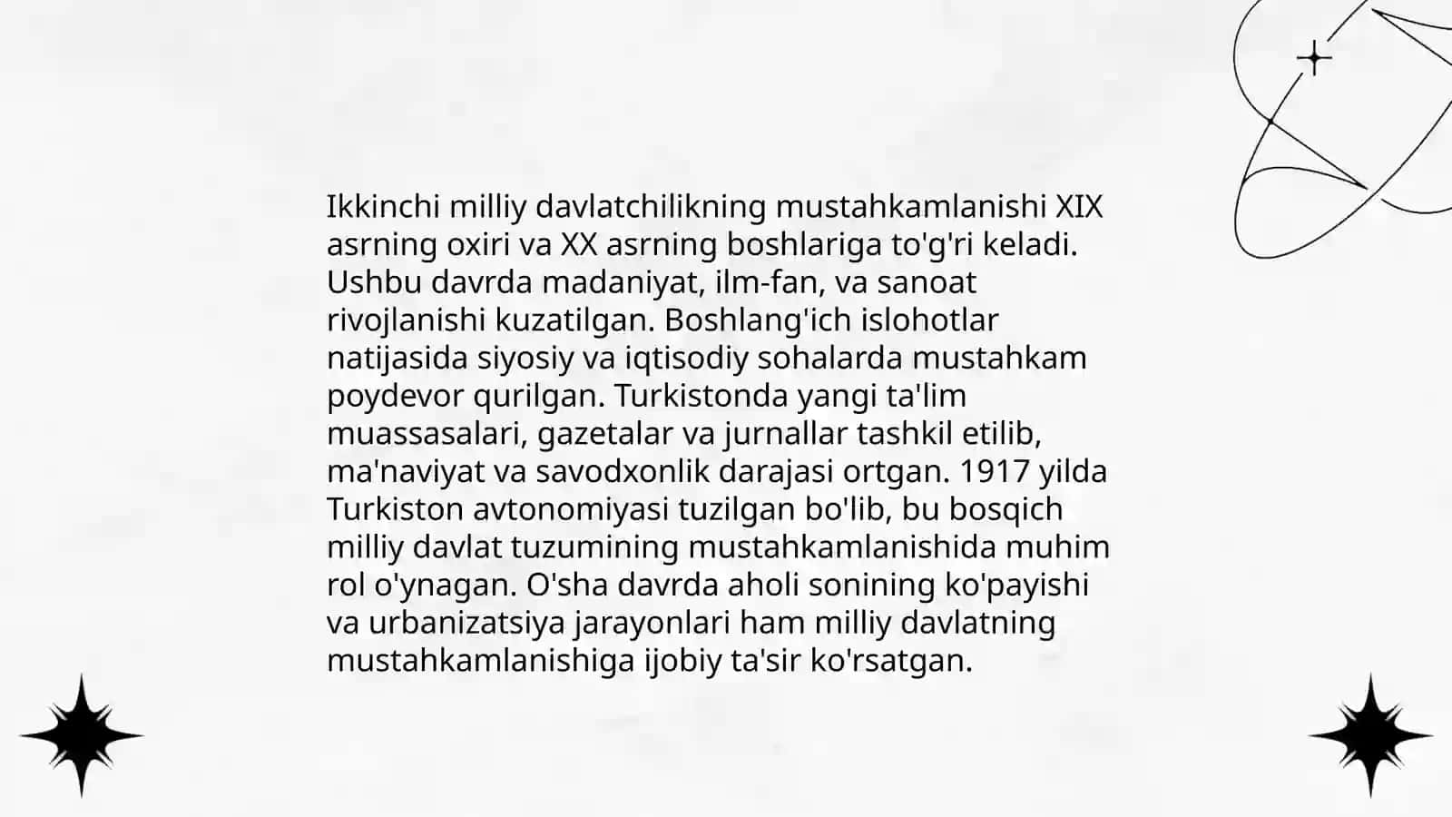 O'zbekistonning o'ziga xos istiqlol va taraqqiyot yo'li 4