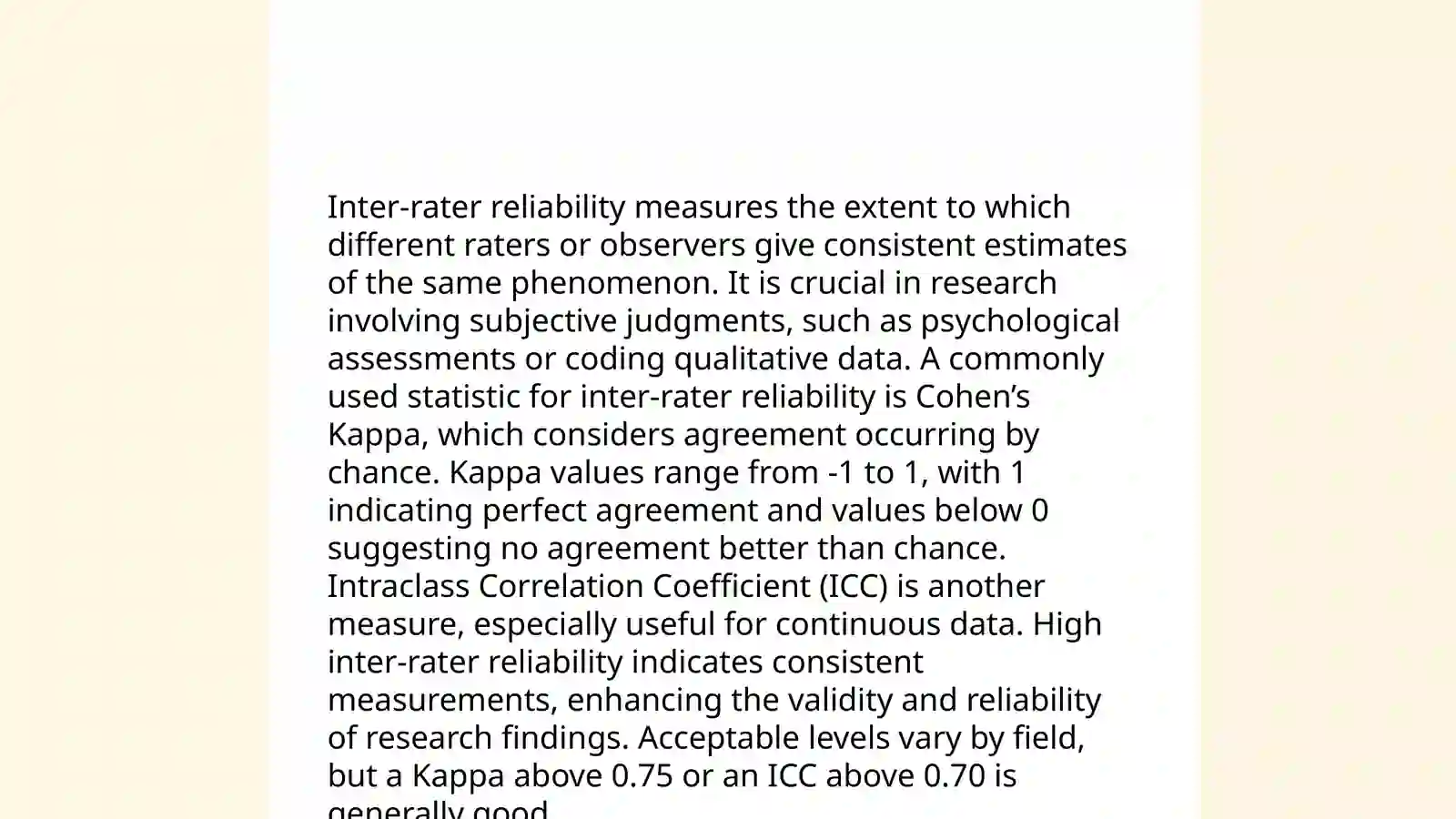 Test Reliability 4