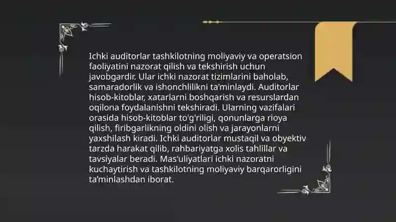 Ichki auditorlarni sertifikatlash tartibi 4