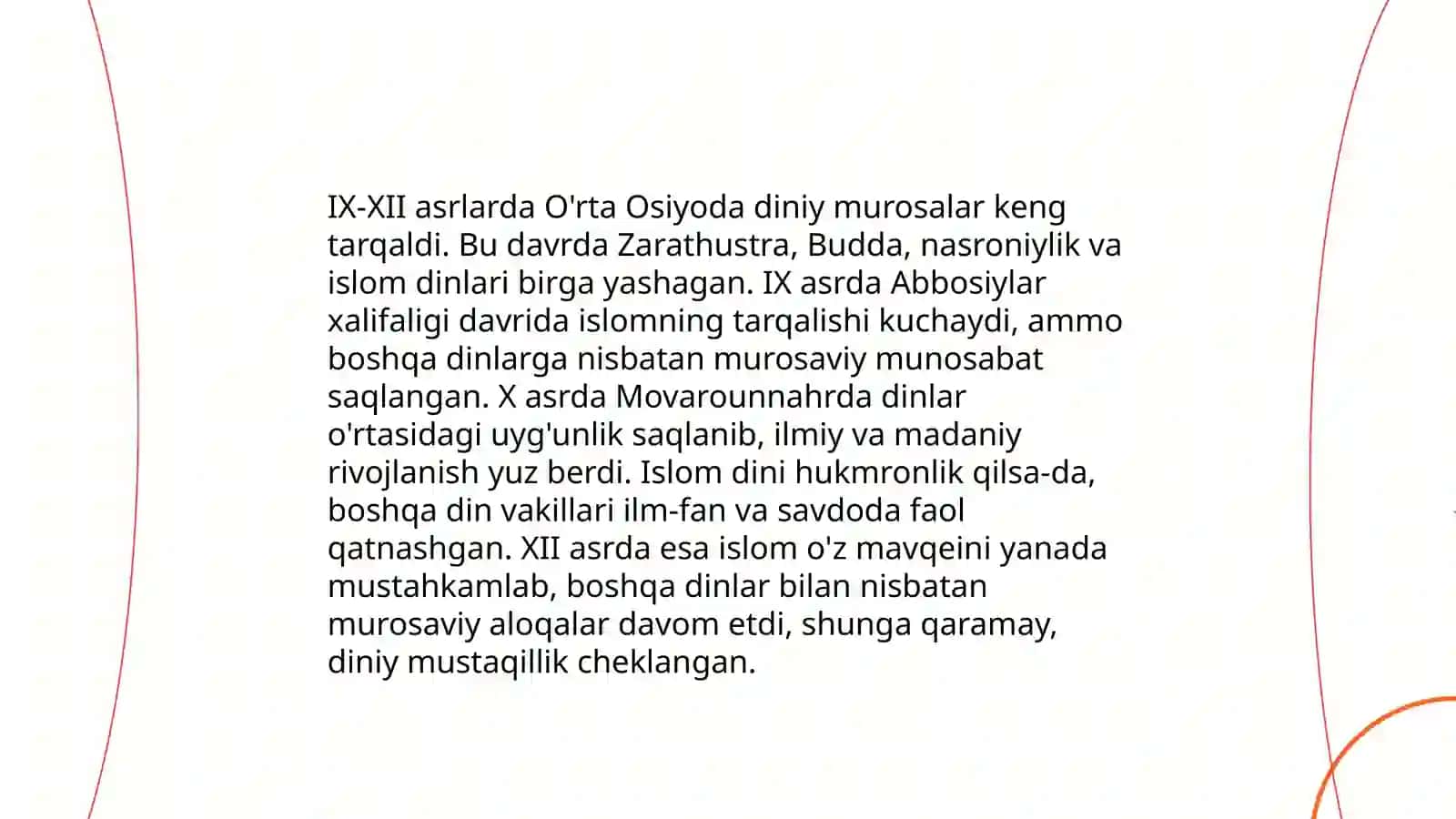 O'zbekistonda konfessiyalararo diniy bag'rikenglikning tarixiy tajribasi Baxtiyorova Dilfuza 4