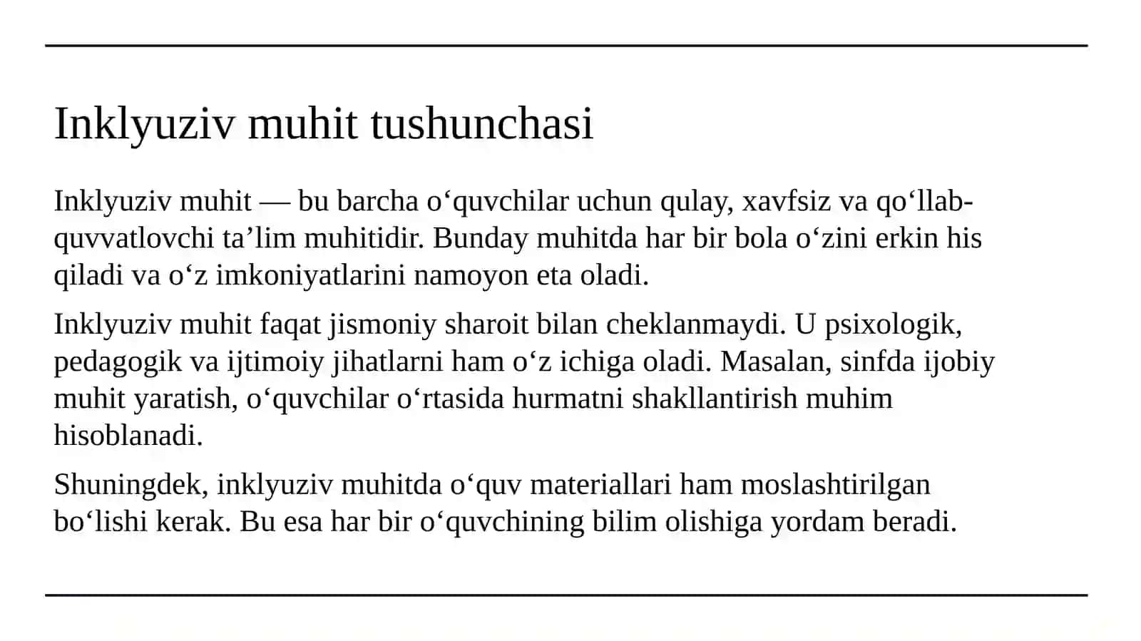 Inklyuziv muhitda tyutorlik faoliyatini tashkil etish 4