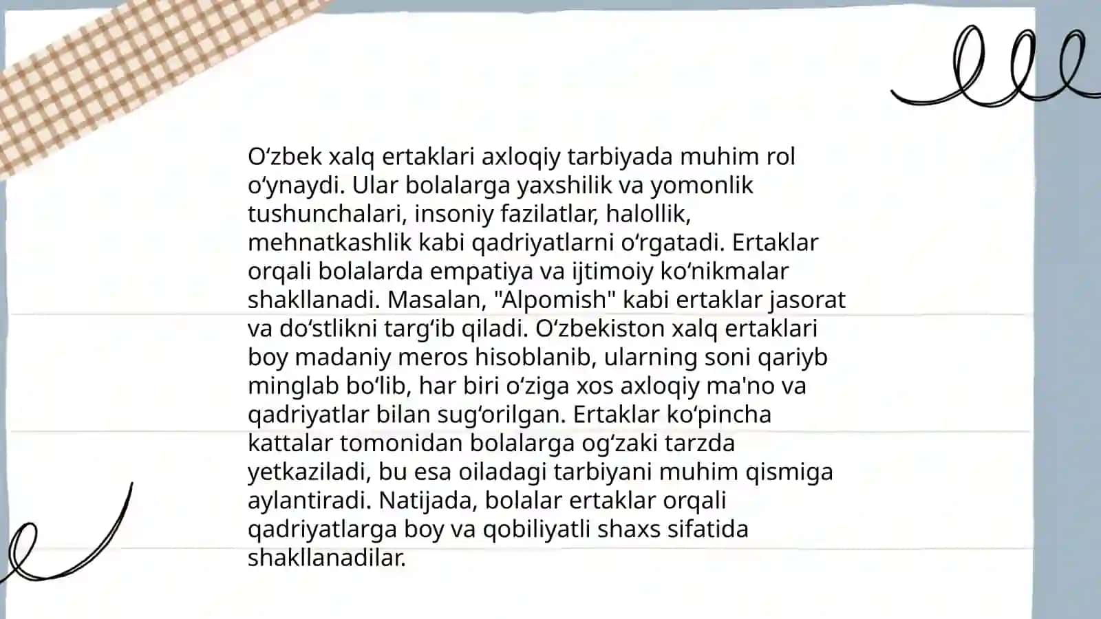Maktabgacha yoshdagi bolalarni barkamol qilib tarbiyalashda milliy usul-odatlardan foydalanish 4