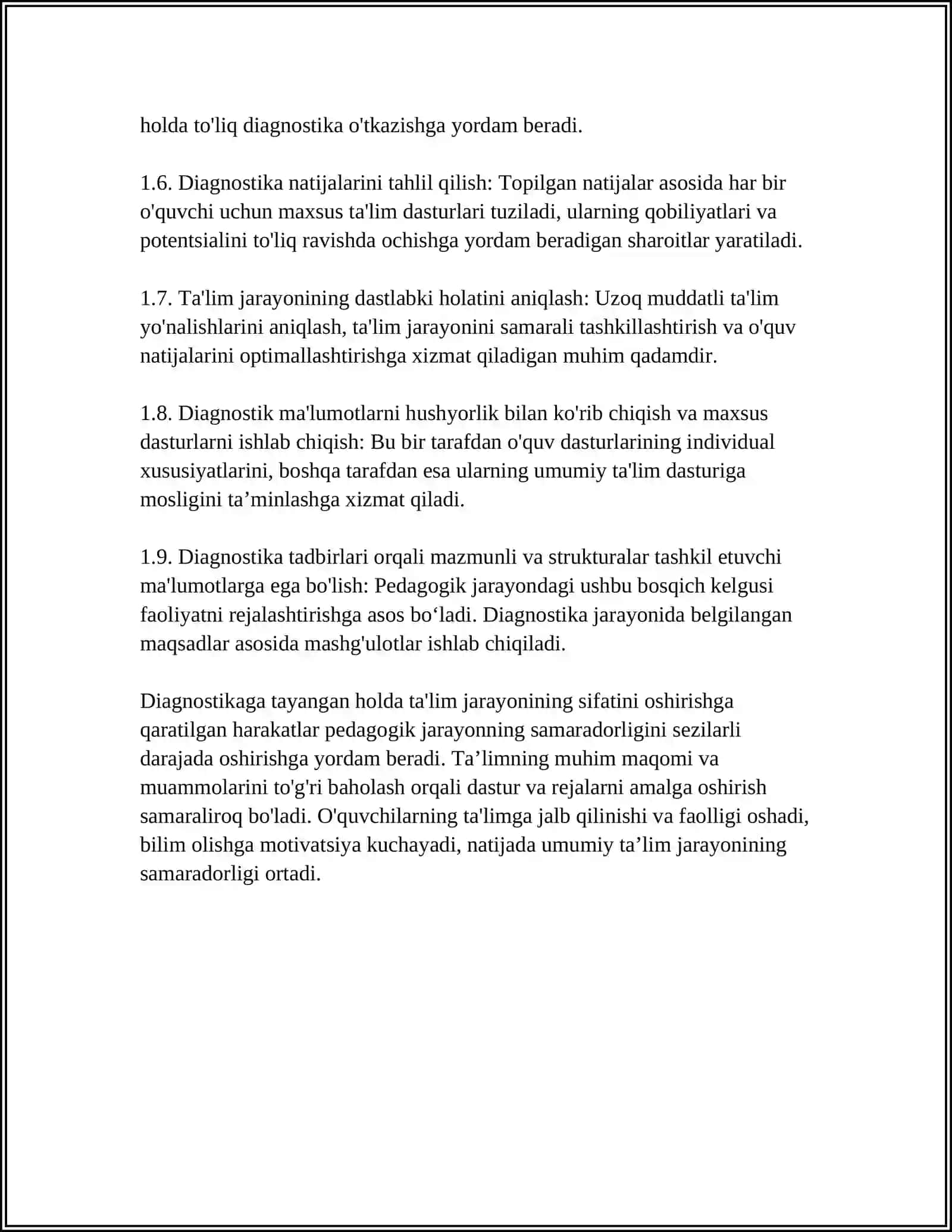YAXLIT PEDAGOGIK JARAYON BOSQICHLARI 4