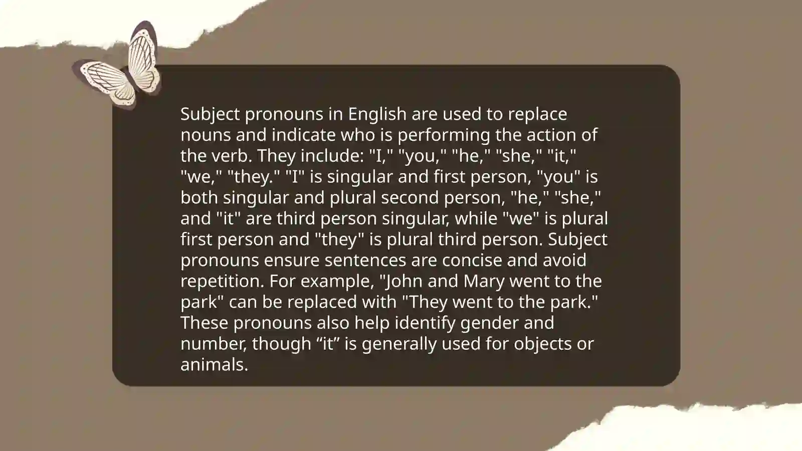 Personal Pronouns 4