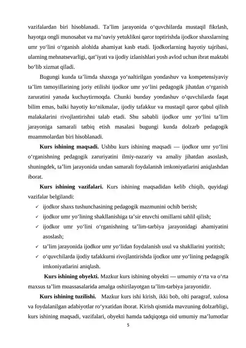 IJODKOR UMR YO‘LINI O‘RGANISHNING PEDAGOGIK ZARURIYATI 4