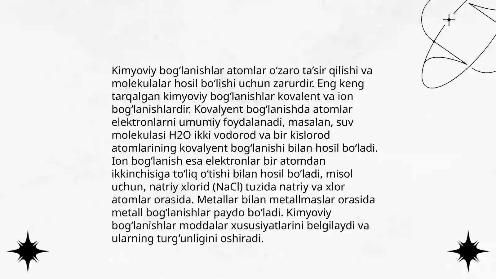 Atom va molekula tuzilishi 4