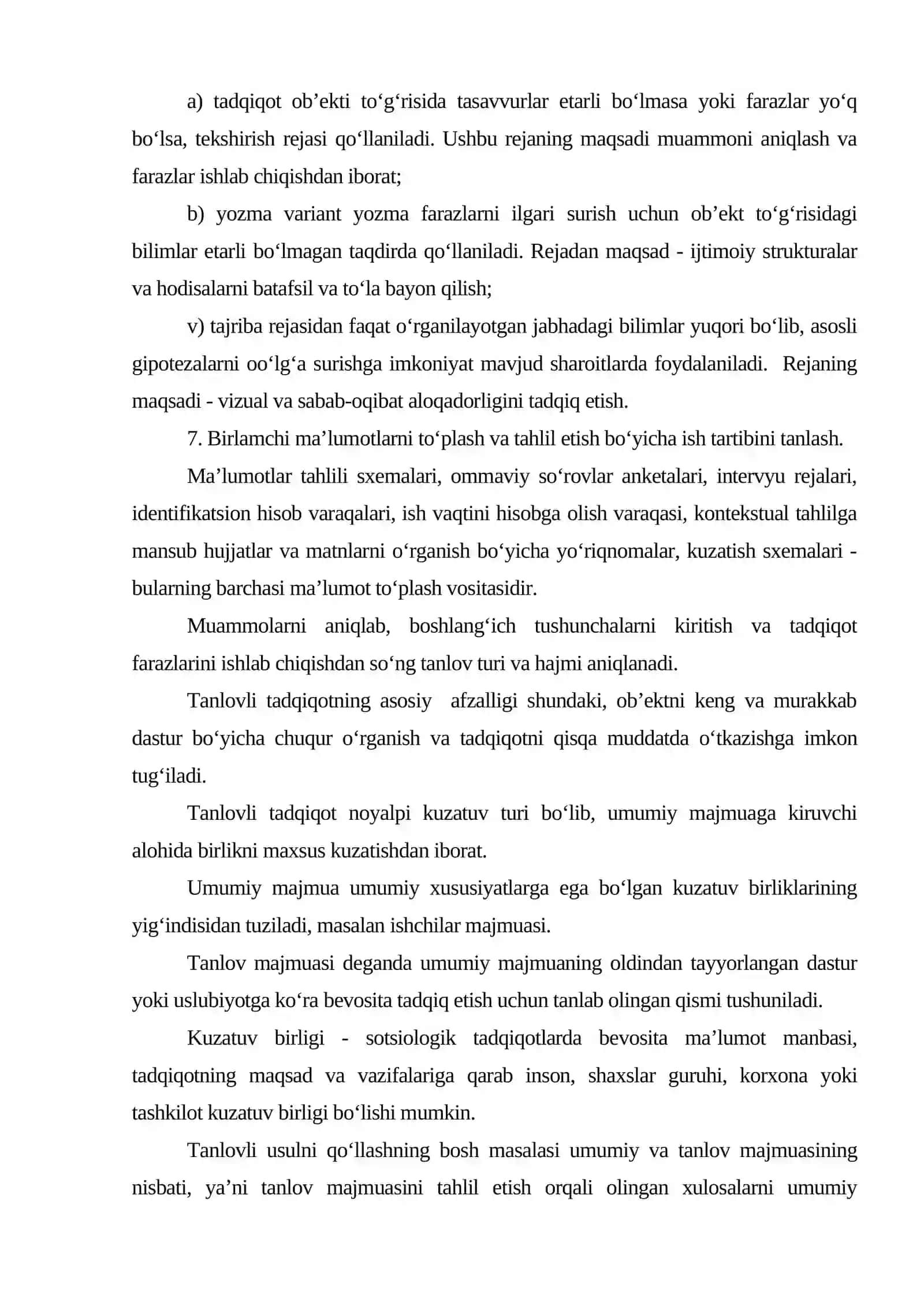 Sotsiologik tadqiqotlar metodologiyasi 4
