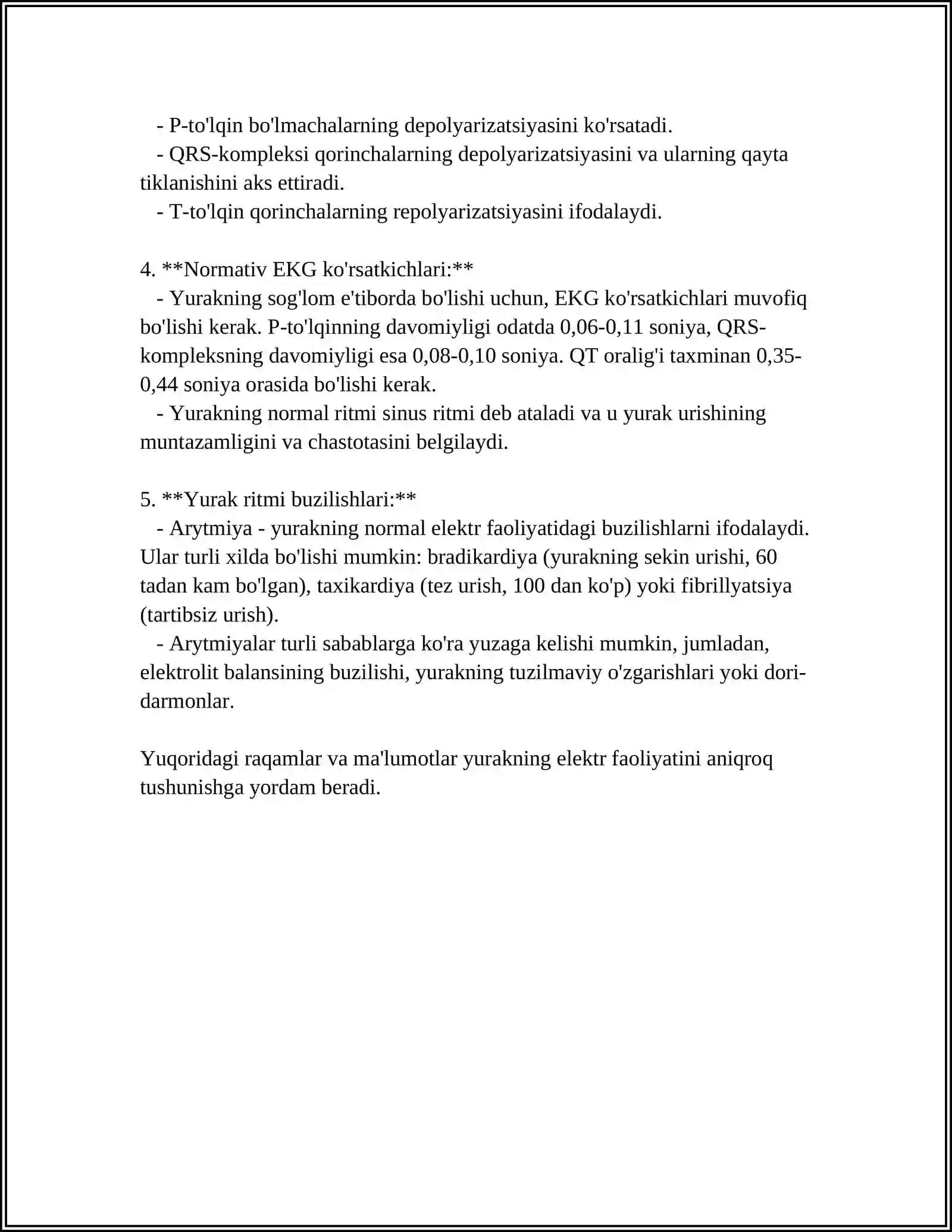 YURAK FAOLIYATINING REFLEKTOR YÓL BILAN BOSHQARILISHI 4