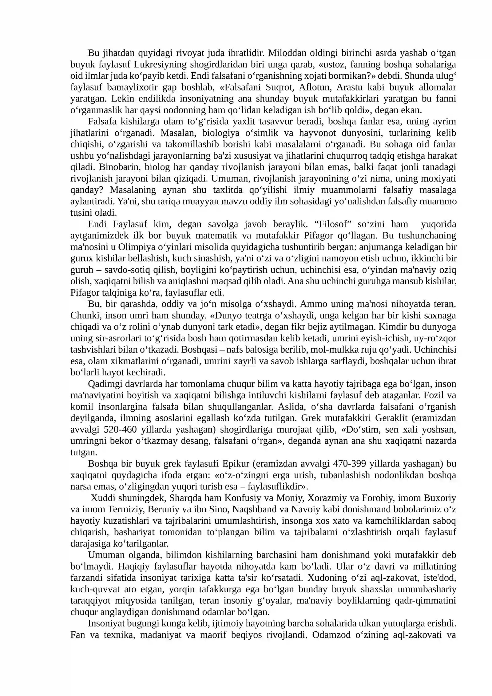 MODUL. FALSAFA VA MANTIQ 4