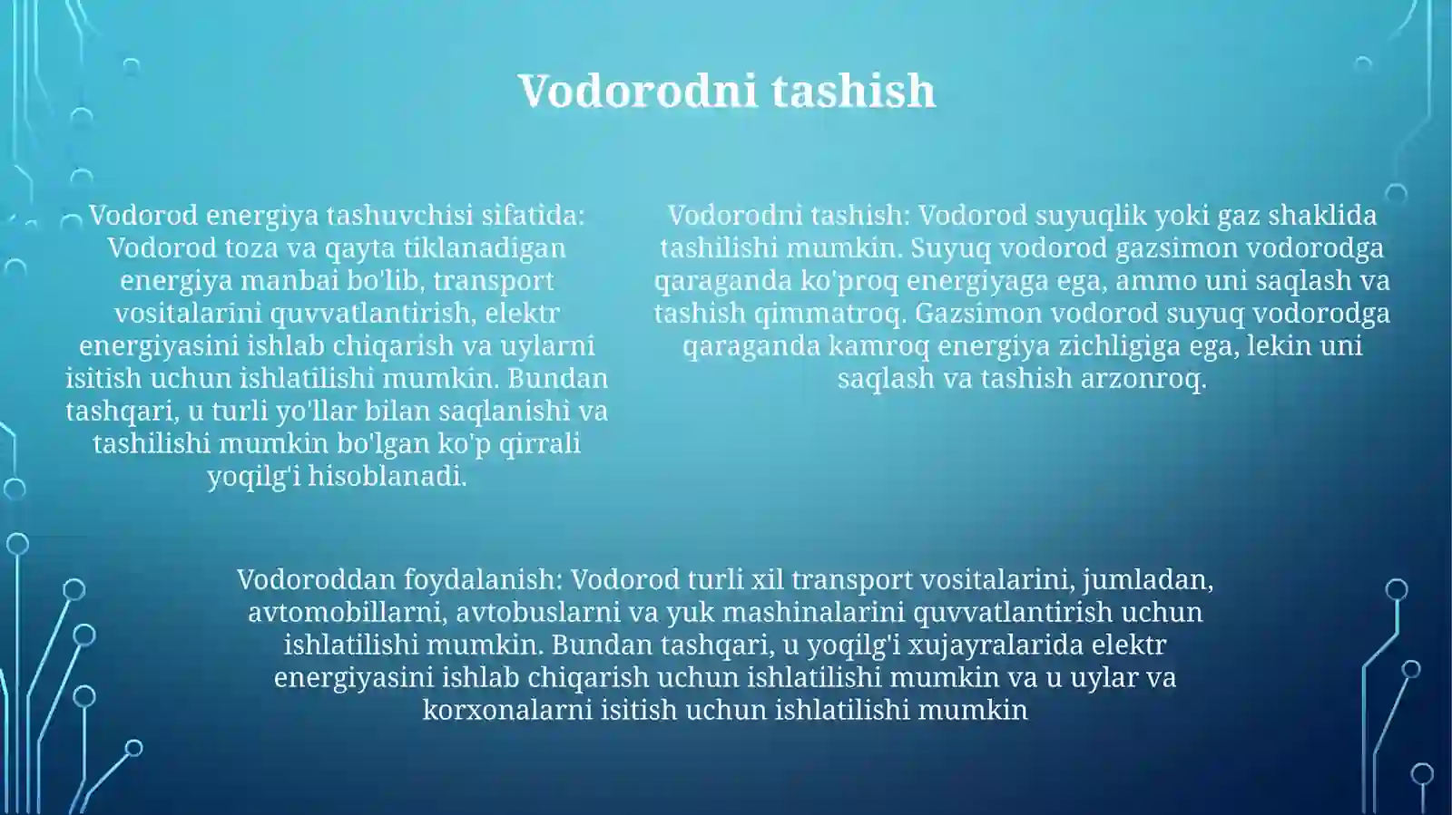 Vodorod Va UningOlinishHossalari 4