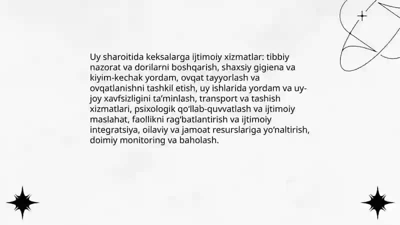 Keksalarning ijtimoiy huquqlari va himoyasi 4