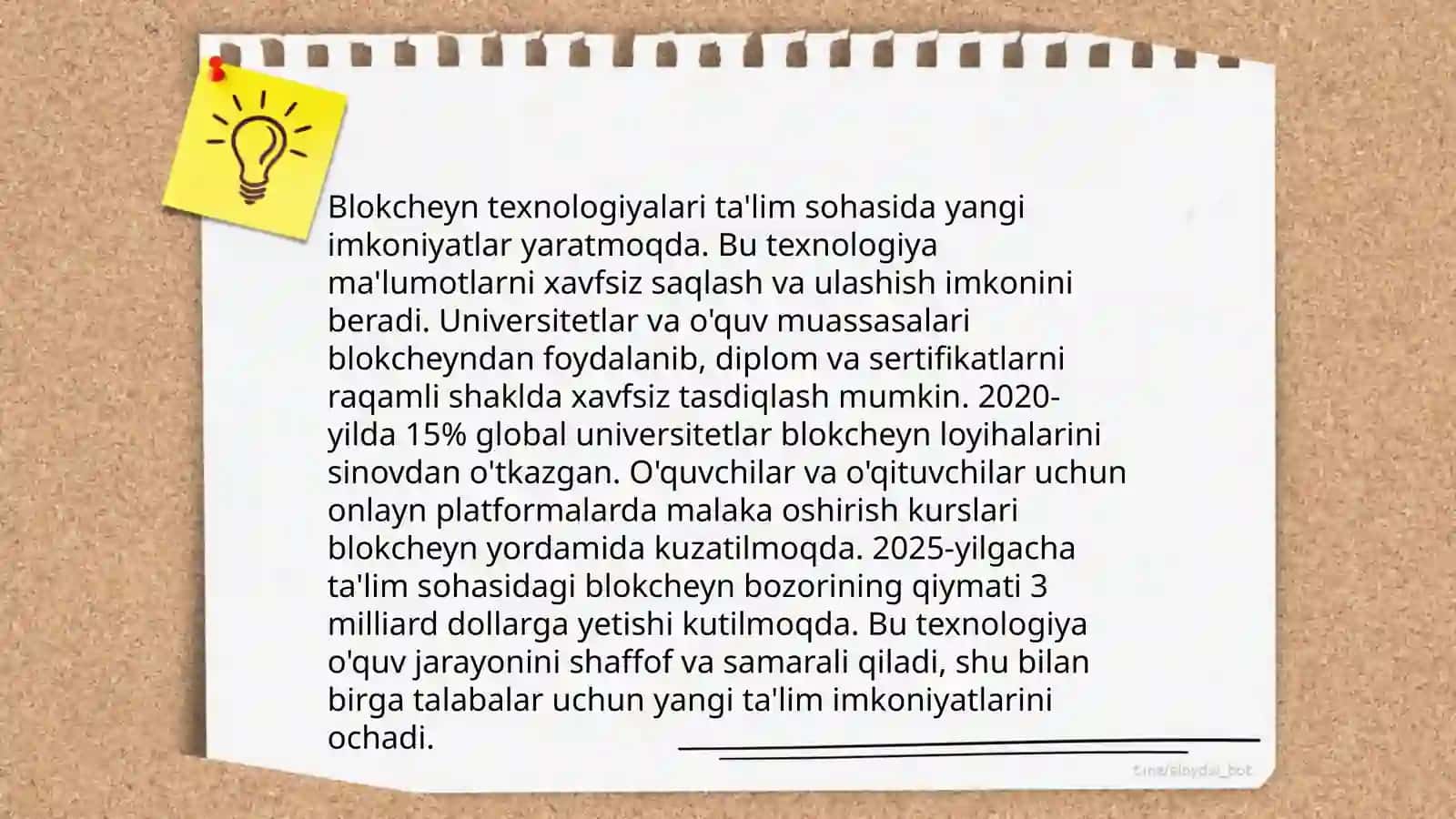 Zamonaviy, ilg'or innovatsion texnologiyalarni o'zlashtirish va o‘quv jarayoniga tatbiq etish 4