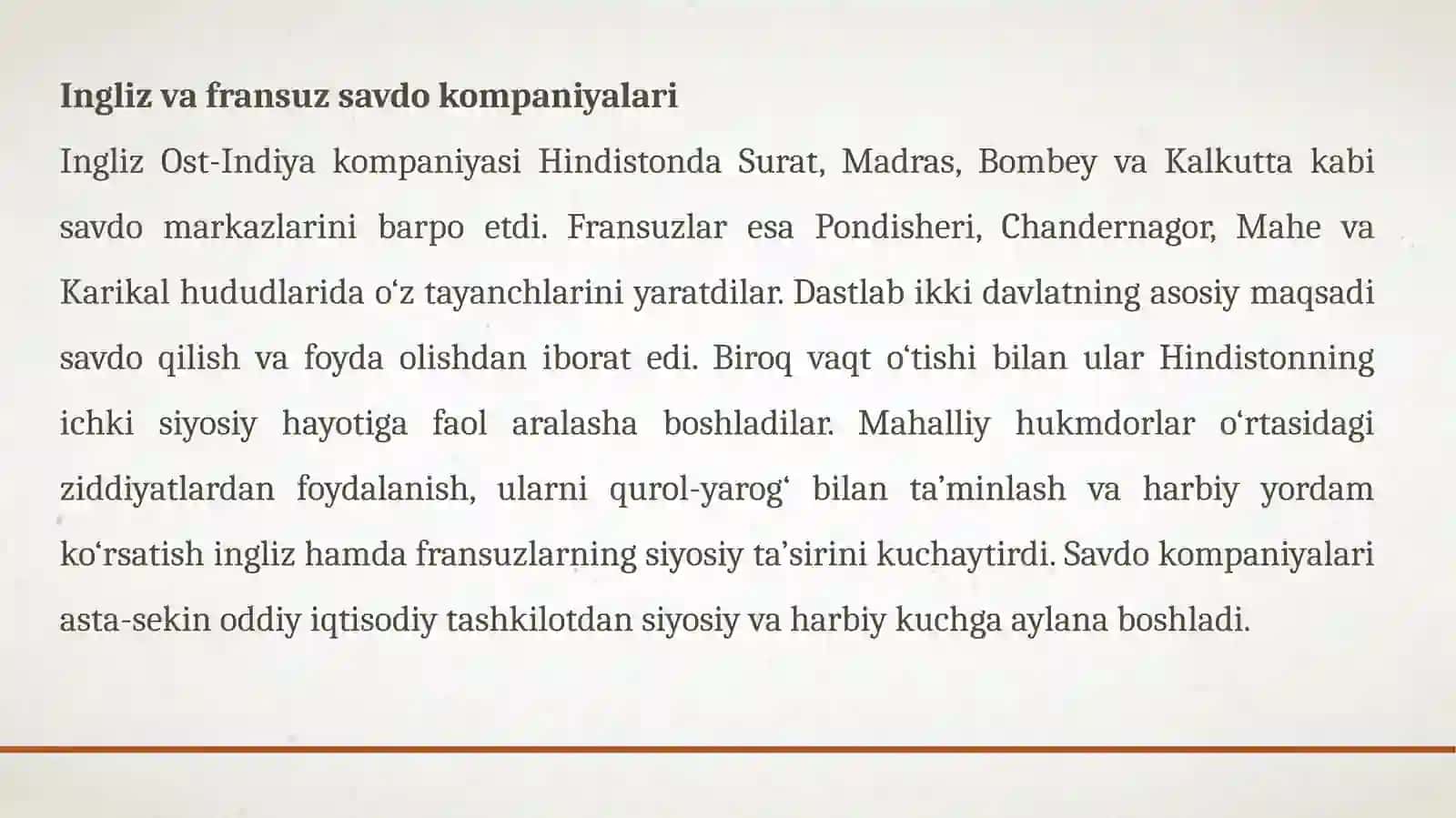 HINDISTONDA INGLIZ-FRANSUZ RAQOBATI 4