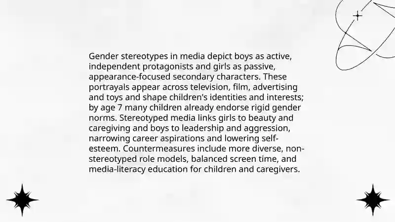 Gender Roles and Expectations 4