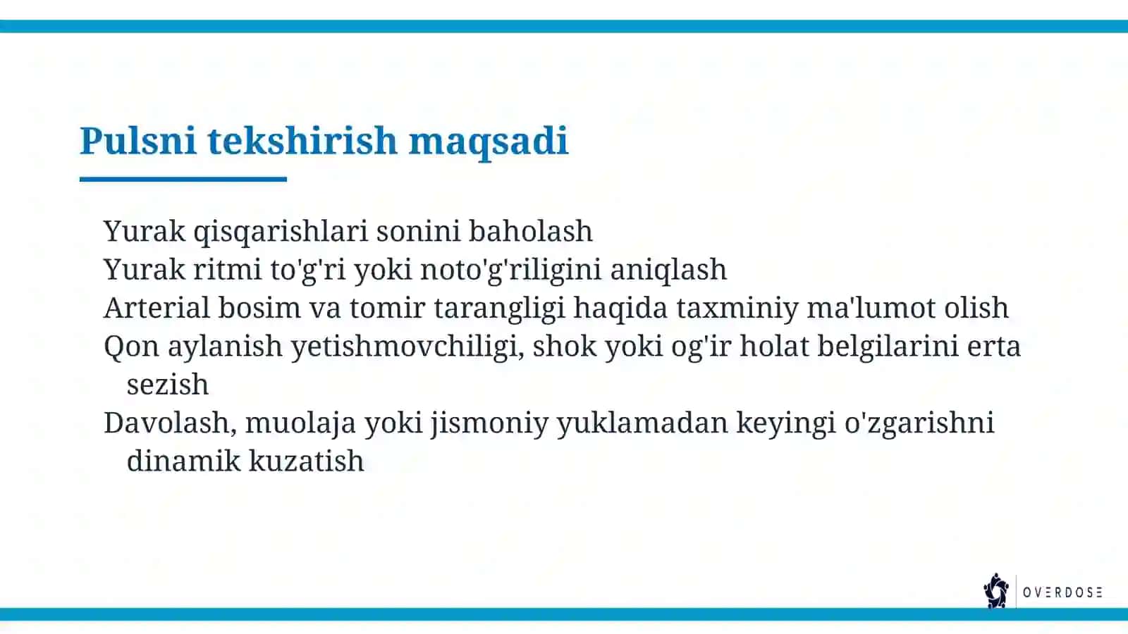 Arterial Pulsni Tekshirish Va Qayd Qilish 4