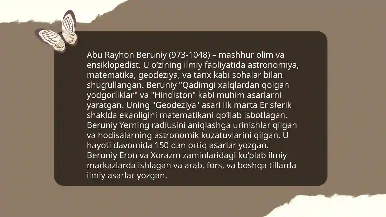 Abu Rayhon Beruniy 4